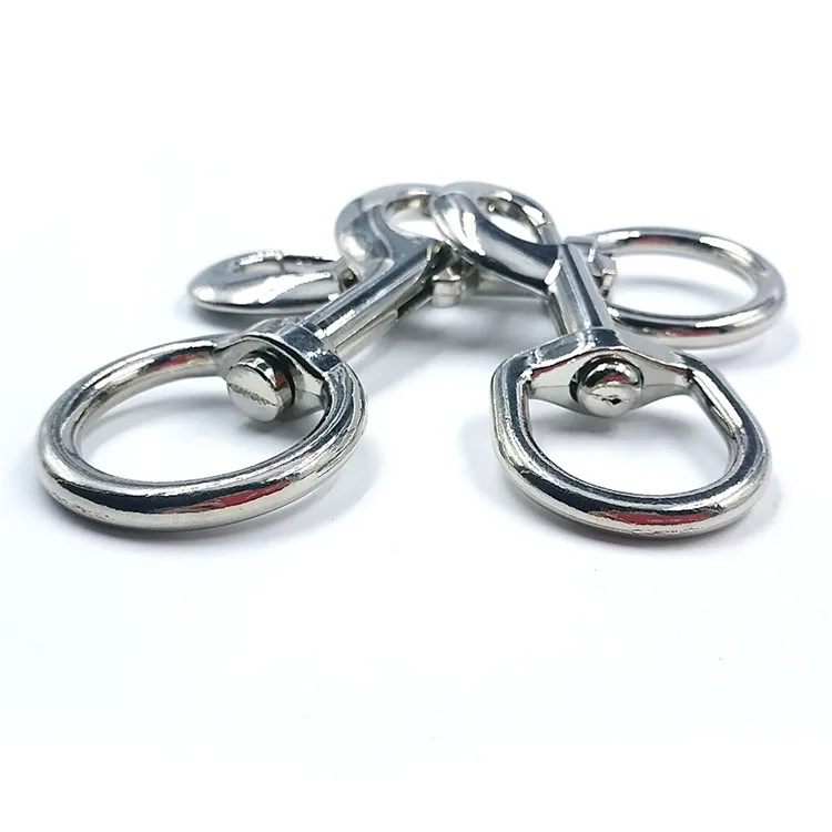 BT-K69A-5 Zinc Alloy Silver Pet Carabiner Dog Leash Carabiner Bolt Snaps Good Quality Dog Shape Holder with Metal Carabiner