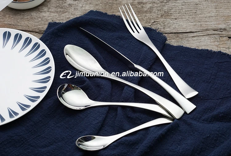  wholesale Restaurant cutlery dinnerware Knife Fork Spoon Silverware Stainless Steel Flatware Set