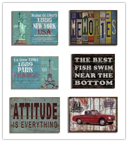 Dear I Love You Wall Decor Wood Box Sign Print Vintage Wooden Block