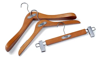 Top100 Alibaba China Brand Wooden Hanger of Clothes