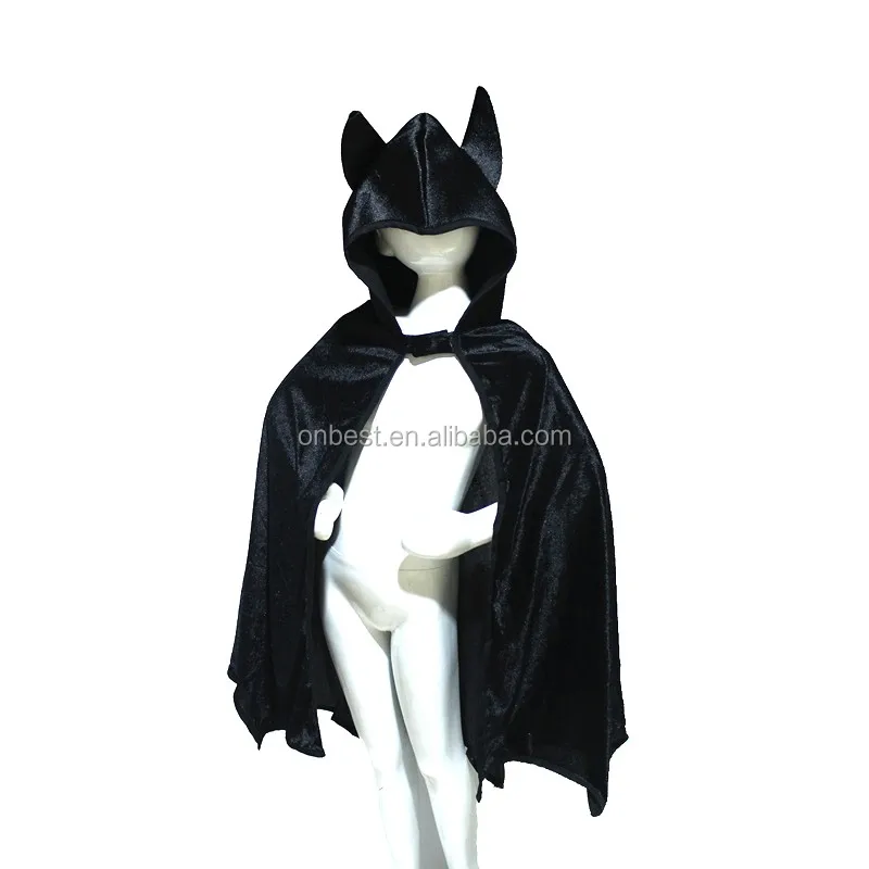 Verwonderlijk Zwart Halloween Kostuum Jongen Night Furry Kostuum Akatsuki Mantel VK-06