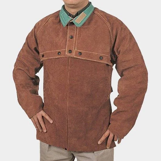 uniform winter leather welding jacket, View leather welding jacket