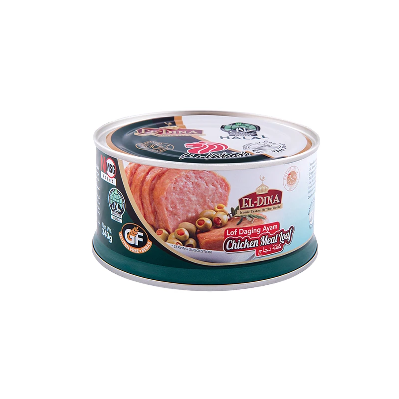 Delicious Eldina Halal Original Canned Chicken Meat Lunch Food Buy