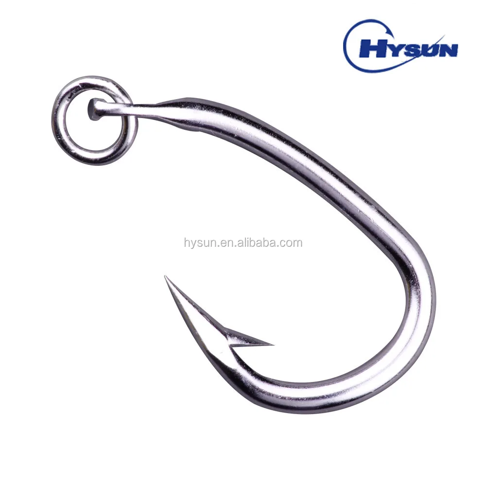 Longline Fishing Stainless Steel Tuna Hook With Ring Buy Stainless Steel Fishing Hooks