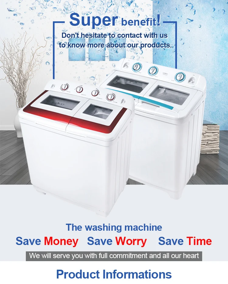 Twin Tub Low Price Washing Machine For Easy Life,Laundry Washing
