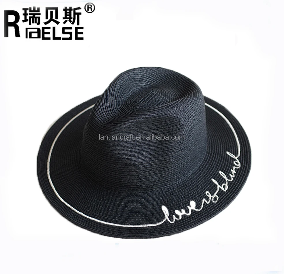 beach hat with writing