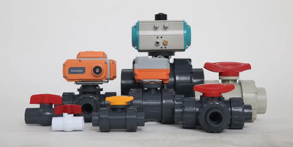PVC OCTAGONAL BALL VALVE (Economical Type) 20mm