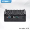 Qotom Barebone with rs232 Mainframe Computers for Sale Oem Odm J1900 Ultra Low Power Cheap Fanless Mini Pc