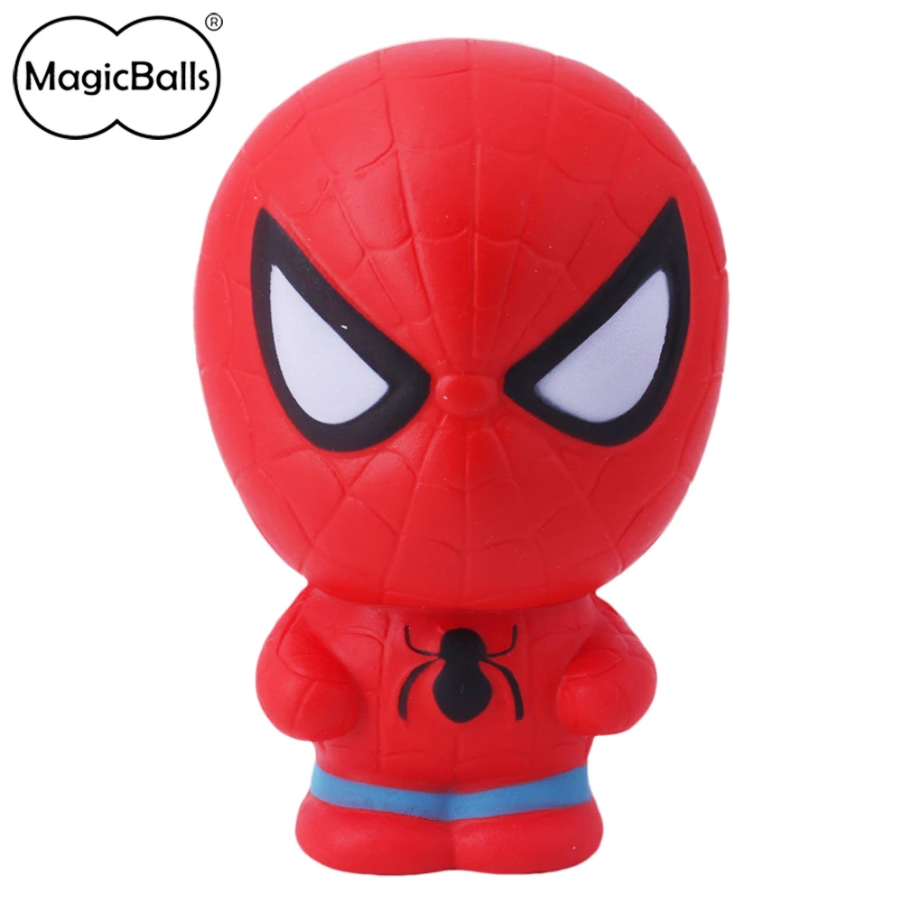 squishy spider man toy