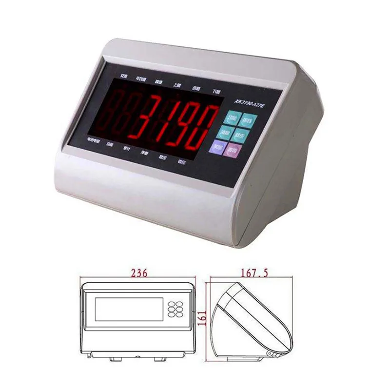 Rs232 Weighing Indicator Rs485 Display For Bench Scale Weighing Scale