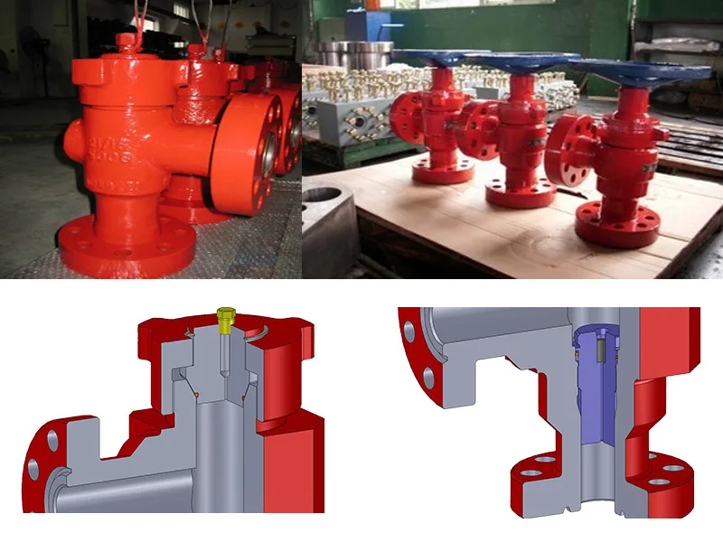 用于油田和井口的 api 6a 可调式节流阀