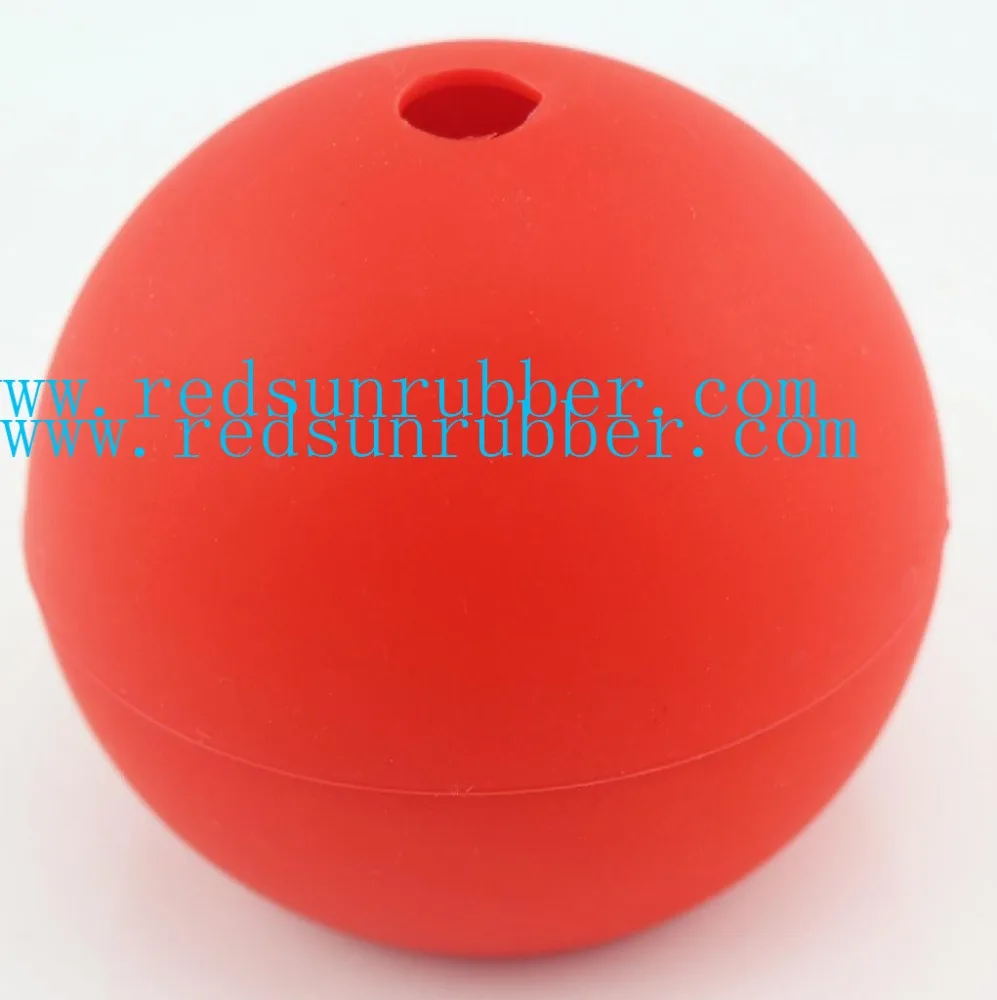 solid rubber ball