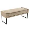 Bench Seat Retro Velvet Multicolour chaises seat sofa chair