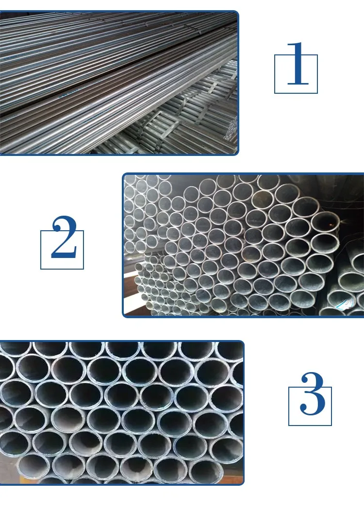 Excellent Scaffold Tube Load Capacity Hot Dipped Galvanized Outer Diameter 19mm - 100mm Thickness 1mm - 3.5 mm Pipe Scaffolding