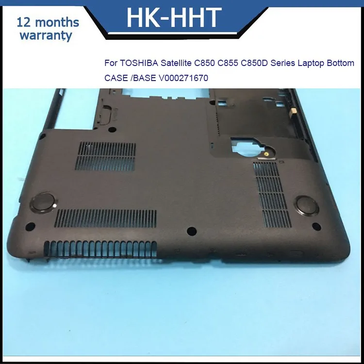 Satellite Pro C850-11C & Satellite C855-10Z Compatible with Toshiba Satellite C855D-12J DURAGADGET Black & Orange Protective Laptop Case
