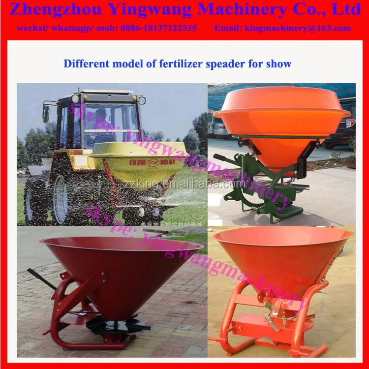Tractor Using Manure Fertilizer Spreader / Hot Sale Tractor Pto Mounted