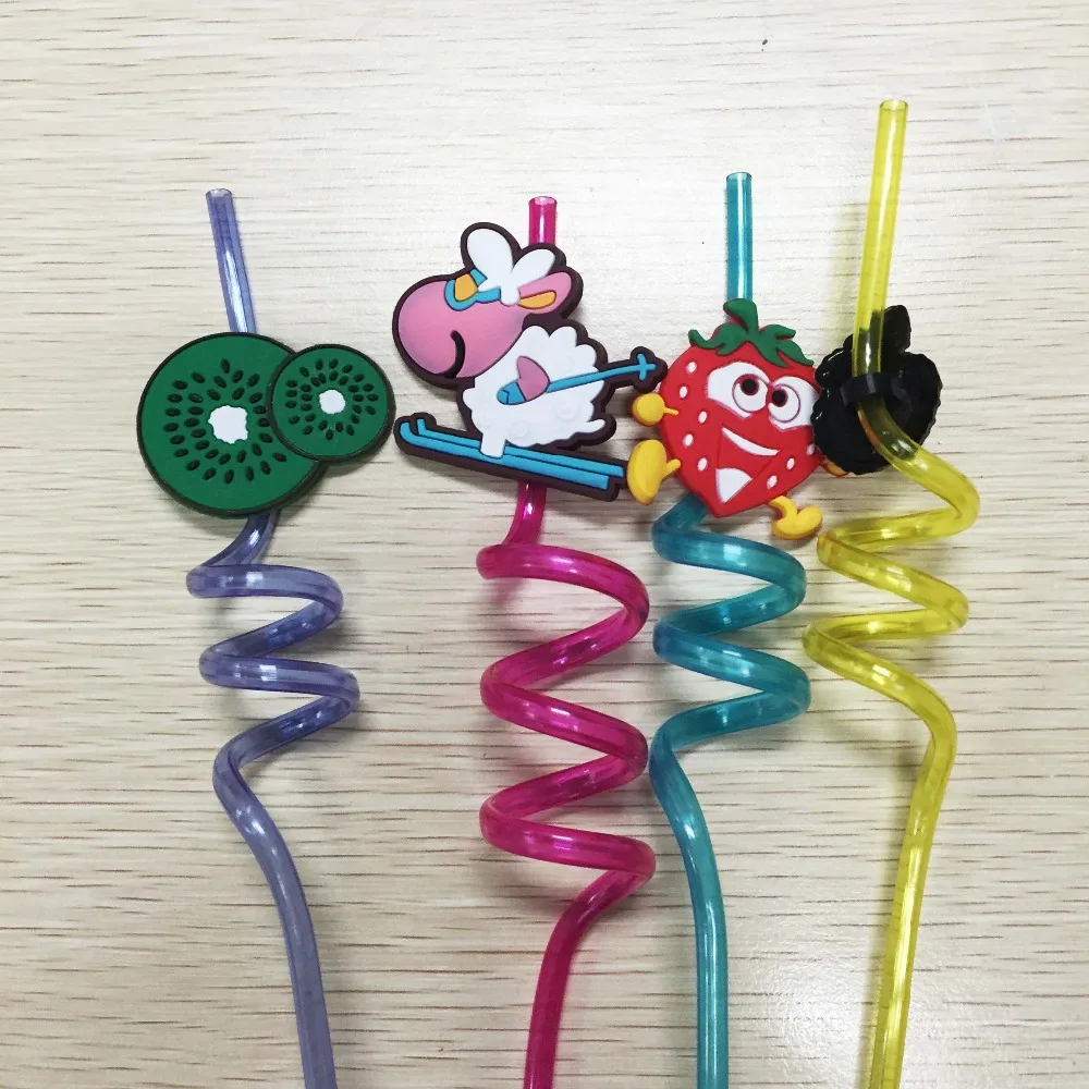 Pvc Drinking Straws Curly Straws - Buy Pvc Drinking Straws,Curly Straws