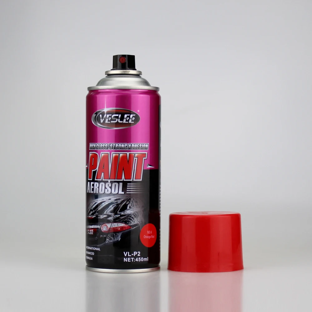 Car Aerosol Product Non Toxic Environmental Acrylic Water Based Spray