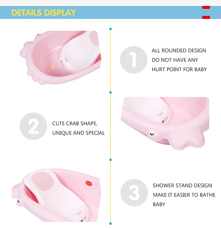 High Quality Plastic Bath bucket For Baby Bath
