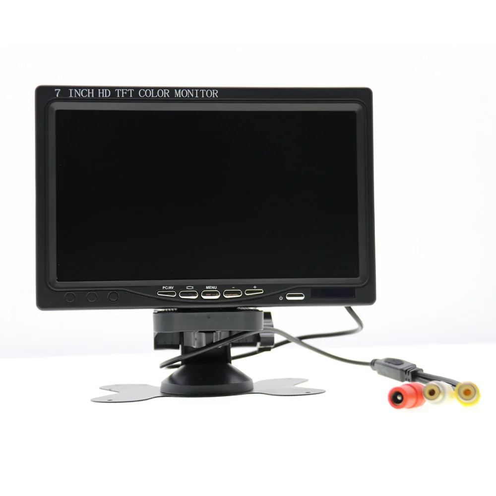 7 Inch Hd Input Vga Input Av Input Dc 1224v High Resolution 1024x600