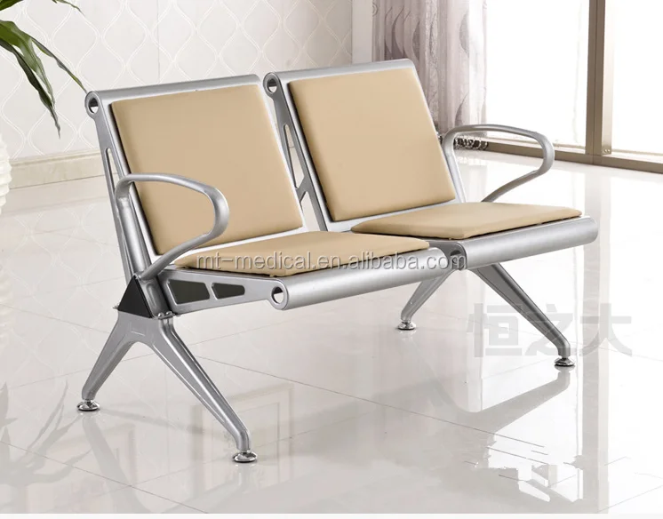 High strength stainless steel Material waiting chairs