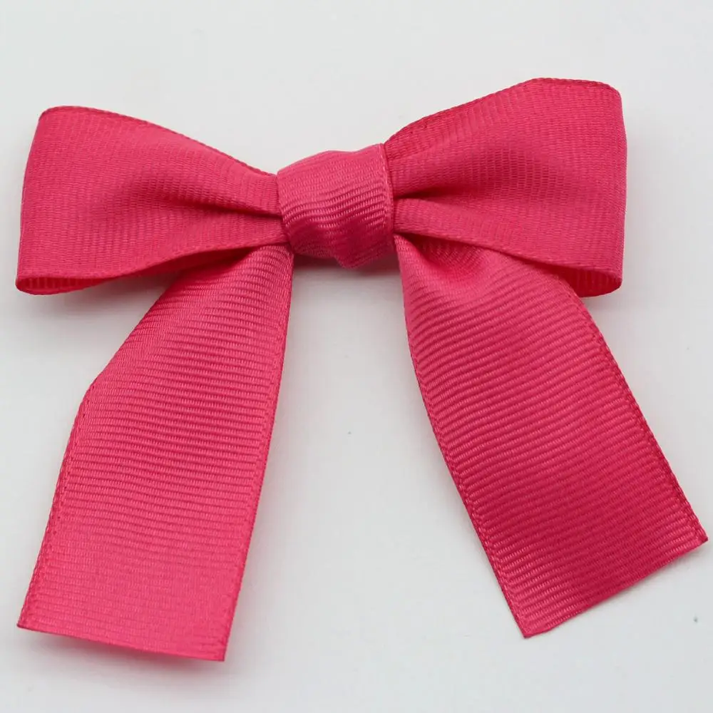 Beautiful Grosgrain Ribbon And Silk Bowknot For Girls Bow With Clip