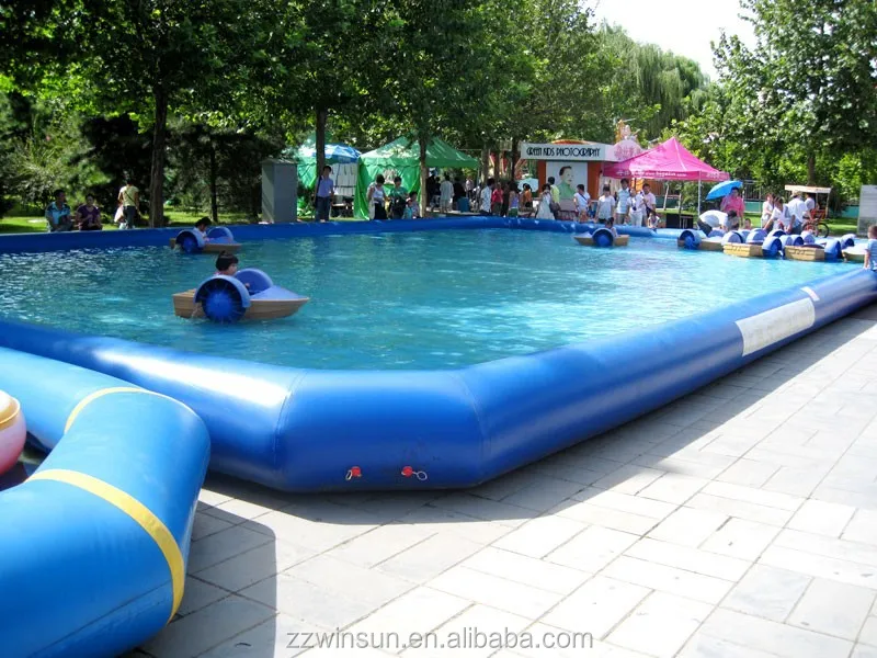 inflatable pool inside a pool