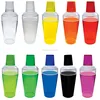 750ML Clear Plastic Personalized cocktail shakers