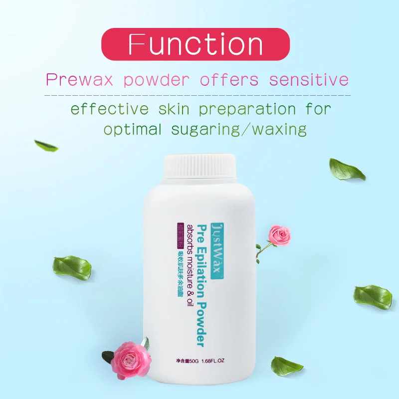 Pre Epilation Powder,Talc Dusting Powder For Pre Waxing Powder With