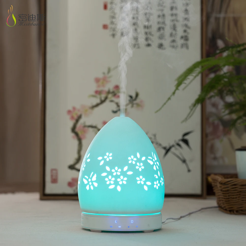 Air Freshener Device Gold Color Metal Oil Diffuser For Aromatherapy