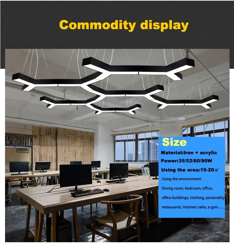 ALISADABOY    Europe  led commercial office lights  pendent chandelier lights