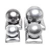 50*50mm Newel decorative fence wrought iron post caps