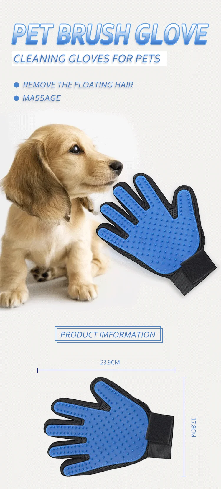 Hair Removal Pet Massage Glove,Pet Grooming Glove Brush Buy Pet Brush