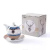 Chinese Ceramic Tea Set Porcelain Fine Bone China Tea Set Wholesale