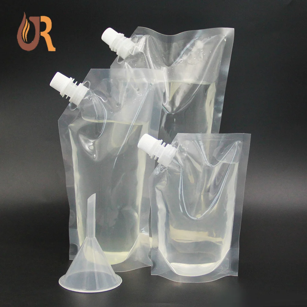 Liquid Packaging Plastic Packaging Bag Water Pouch With Spout - Buy ...