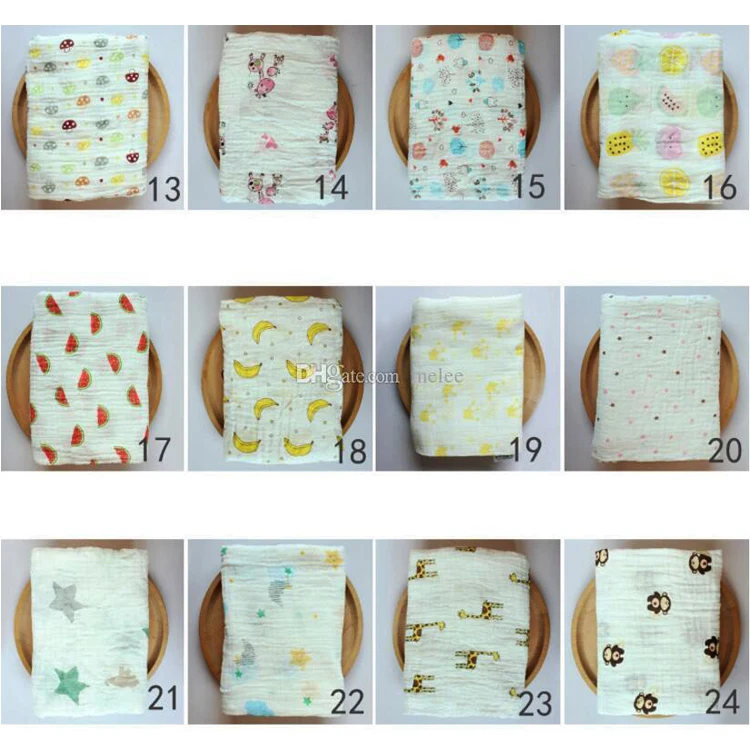 Soft 100 Organic Cotton Classic Animal Print Newborn Baby Receiving