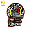 Custom Logo Patch Special design 2010 operation alert back to the future april 23th twenty-ten Embroidery Patch With For Uniform