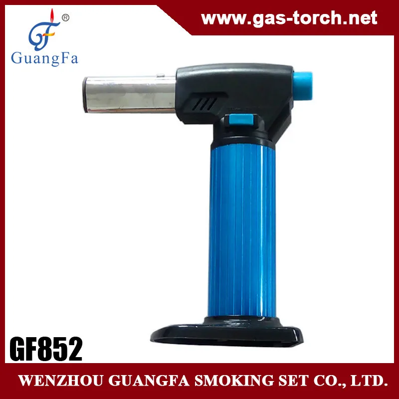2015 hot manufacturer refillable adjustable butane gas