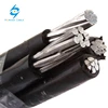 0.6/1kv Quadruplex conductor 600V secondary types of electric conductors URD cable aluminum conductor