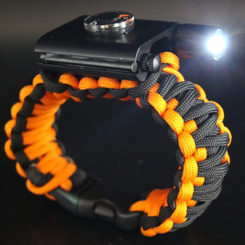 Фонарь браслет. Наручные часы для выживания Paracord Fire Starter Bracelet. Фонарь браслет Тирасполь. Спасательный браслет