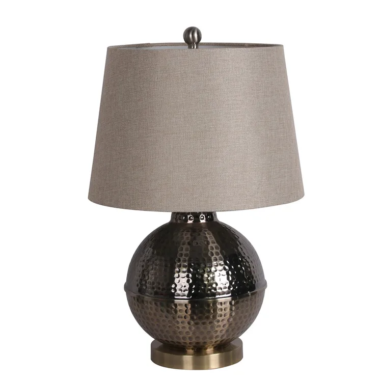 Hot sale  metal table lamp for hotel/bedside lamp