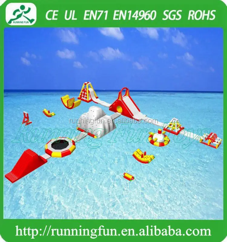Cheap inflatable water trampoline,water blob trampoline.jpg