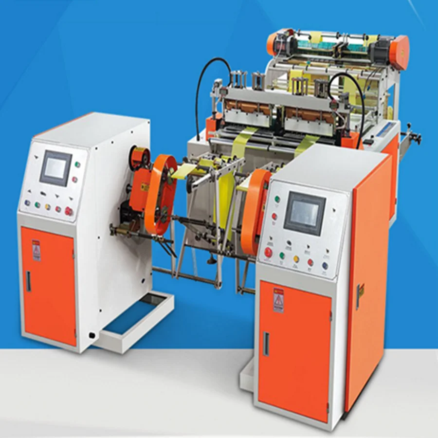 
Full Automatic Plastic Rolling Garbage Bag Making Machine 