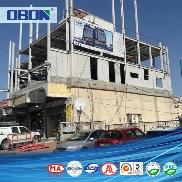 OBON High Density Eco-Friendly Cheap Fiber Reinforced Calcium Silicate Partition Wall Board Singapore