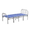 2019 top sale cheap price portable iron steel metal single foldable folding bed