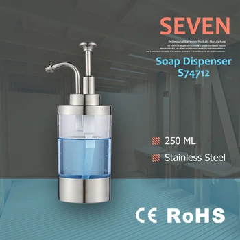 stainless steel soap dispenser pump