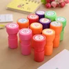 Cartoon expression photosensitive seal flash stamp wholesale reward kindergarten teacher reviews praise seal reward small gift
