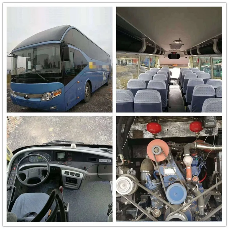good condition YUTONG 55 seats used bus