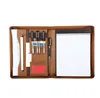 Leather Padfolio Writing Pad Business Presentation Folder