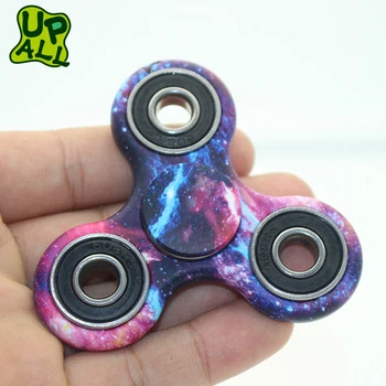 Galaxy Printed Abs Finget Spinner Toys 